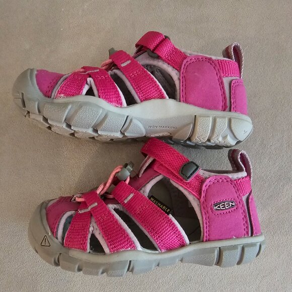 Keen Pink Water Sneakers - Size 8T - Picture 6 of 6